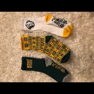 Victoria’s Secret PINK NDSU Socks - 3 Pack